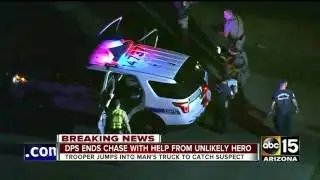 Passerby helps troopers with DPS chase in PHX