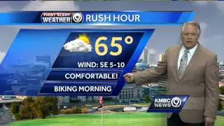 Passing shower possible today