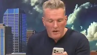 Pat McAfee Show interrupted by text message revealing PGA Tour breaking news