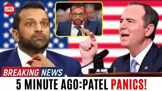 Patel PANICS As Schiff Reads The Newly Released Epstein Files LIVE