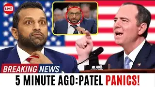 Patel PANICS As Schiff Reads The Newly Released Epstein Files LIVE