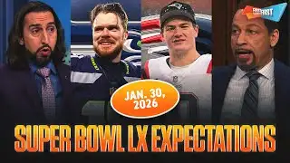 Patriots-Seahawks SBLX expectations, Josh Allen-Sean McDermott, Drake Maye, Lamar