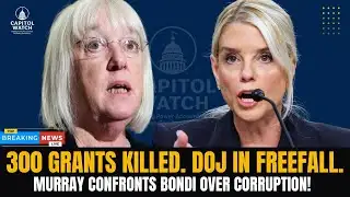 Patty Murray DESTROYS Pam Bondi: “Law & Order Has Been Replaced By Chaos And Corruption”.