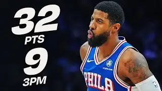 Paul George Catches FIRE With 32 PTS (9 THREES) 🔥 | January 27, 2026