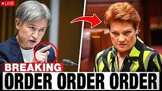 Pauline Hanson SNAPS Live — Senate ERUPTS as Penny Wong Loses Control