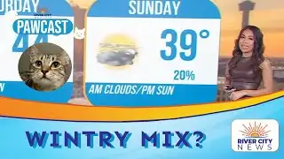 PAWCAST: Cooler Temps Now, Wintry Mix Possible This Weekend