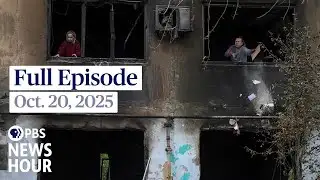 PBS News Hour full episode, Oct. 20, 2025