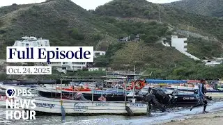 PBS News Hour full episode, Oct. 24, 2025