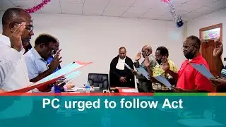 PC urged to follow Act