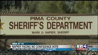 PCSD union votes no-confidence against Sheriff Napier