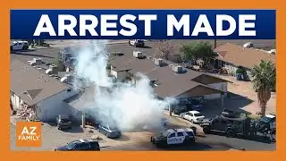 PD: Suspect fires rifle during Mesa standoff, hits nearby home