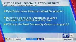Pearl Alderman At Large election goes to a runoff