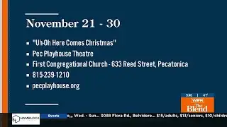 Pec Playhouse Theatre presents:  "Uh-Oh Here Comes Christmas"