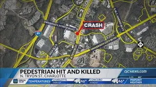 Pedestrian killed in northeast Charlotte crash