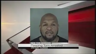 Peeping tom arrested