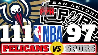 Pels buck Spurs 111-97 on the road