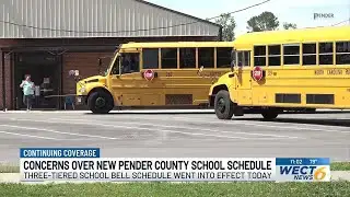 Pender County Bell Schedule