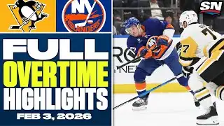 Penguins at Islanders | FULL Overtime Highlights - Feb 3, 2026