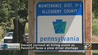 PennDOT hosts hiring event to get more snowplow drivers
