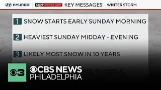 Pennsylvania leaders discuss preparations for weekend snowstorm