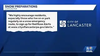 Pennsylvania leaders preparing for upcoming winter storm