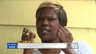 People looting from home damaged from explosion