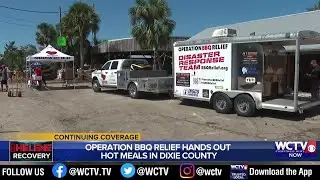 ‘People pull together’: Volunteers from across the country help Big Bend recover