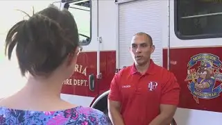 Peoria firefighter Carlos Valencia: Heroic journey from childhood