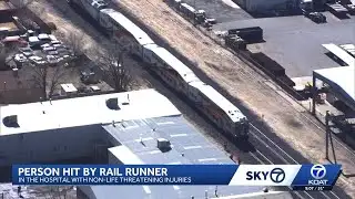Person hit by Rail Runner train in Albuquerque