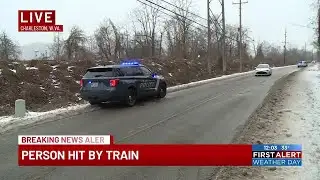 Person hit by train