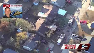 person rescued from Moore house fire, Oklahoma City fire crews assisting