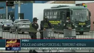 Peru: Terrorist killed in police confrontation