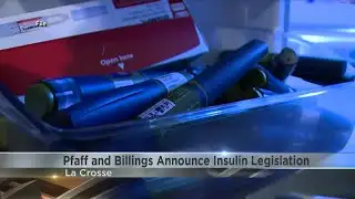 Pfaff and Billings introduce insulin legislation in Wisconsin