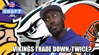 PFF Mock Draft: Vikings Trade Down TWICE, Nearly Double Their Picks