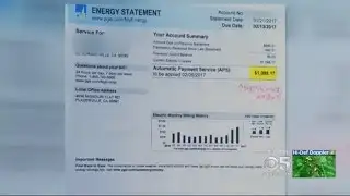 PG&E Bills Go Sky High