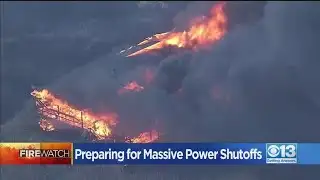 PG&E Customers Preparing For Massive Power Shutoffs