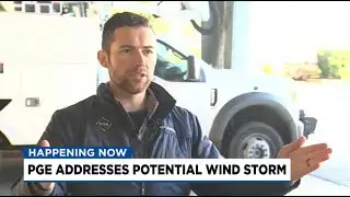 PGE talks potential Christmas Eve wind storm