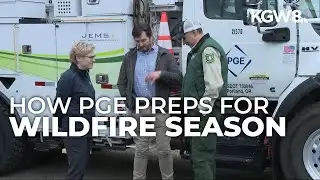 PGE working with agencies to reduce wildfire risk this summer