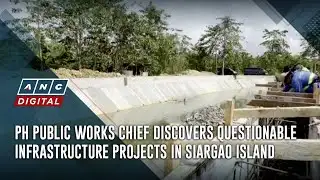 PH public works chief discovers questionable infrastructure projects in Siargao Island