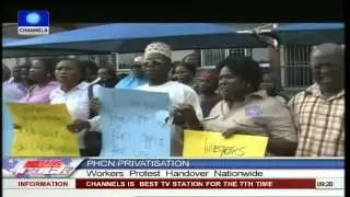 PHCN Workers Protest Privatization Of Sector Nationwide