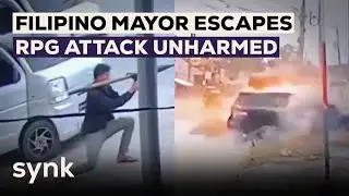 Philippine Mayor Ampatuan Survives RPG Attack In 4th Assassination Attempt | Gunmen Killed | synk