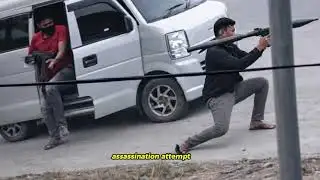 Philippine Mayor Survives Rocket Launcher Ambush Caught on CCTV