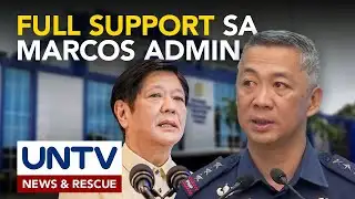 Philippine National Police, nananatiling full support sa administrasyong Marcos Jr.