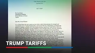 Philippines gets tariff letter from Trump | ABS CBN News