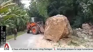 Philippines hit by strong aftershock, tsunami warning after 7.4-magnitude quake