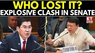 Philippines Senate LIVE: Explosive Fight Erupts As Senate Hearing Descends Into Chaos | ET Now