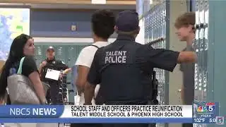 Phoenix Talent School District practices reunification with local agencies