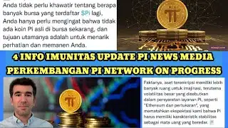 Pi Network 4 Info Imunitas Pi News Media Terbaru Pi Network On Progress Josss..