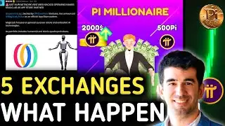 Pi Network FINALLY Listed on Major Exchanges $2000 Predictions, 500 PI COIN Million Dollar Dreams
