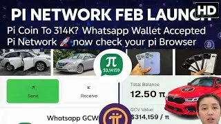 Pi Network Update  Pi Network WhatsApp Wallet Goes Live   Pi Coin to 314K  🚀 Check Your Browser Now